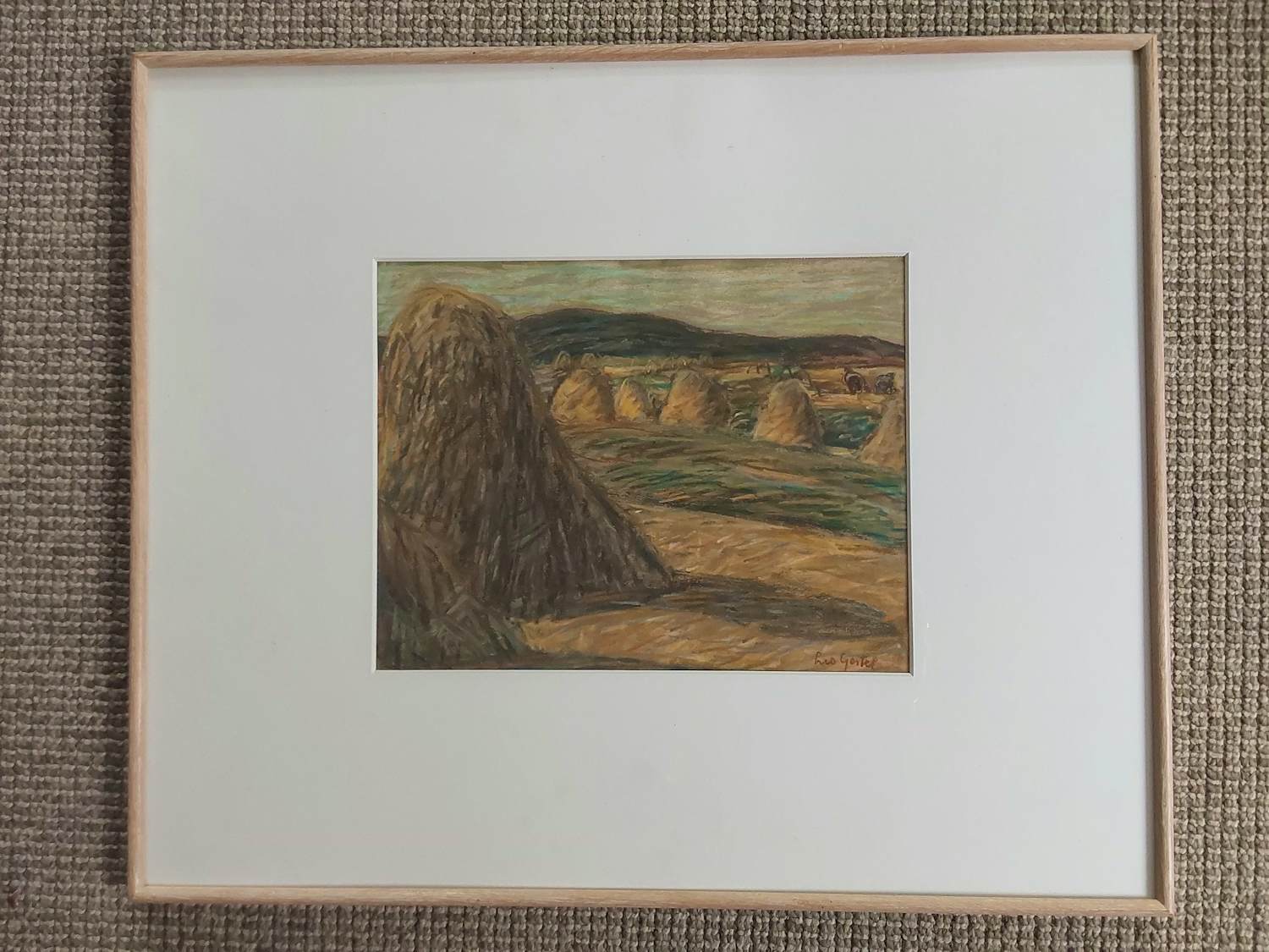 Leo Gestel - Korenschoven verkocht voor € 275!