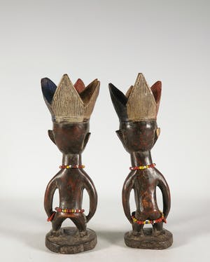 Yoruba - Hout, Ibedji tweeling kopen? Bied vanaf 1!