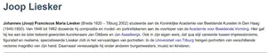 Joop Liesker - zittend kind kopen? Bied vanaf 50!