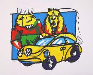 Herman Brood - Volkswagen Beetle verkocht voor € 285!