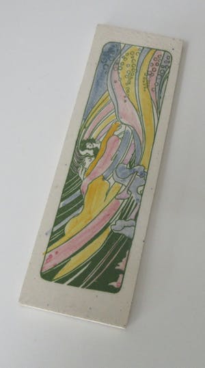 Niet of onleesbaar gesigneerd - Drie Jugendstil siertegels kopen? Bied vanaf 1!