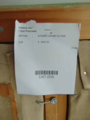 AcheterFrank Premsela - Drieluik? Enchérissez de 550!