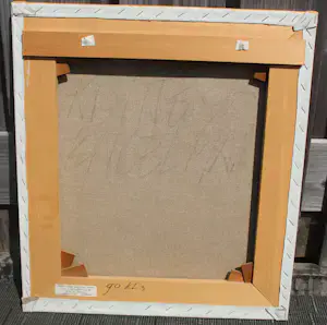 Adine Engelman - 2x olieverf op doek - 1987 kopen? Bied vanaf 299!