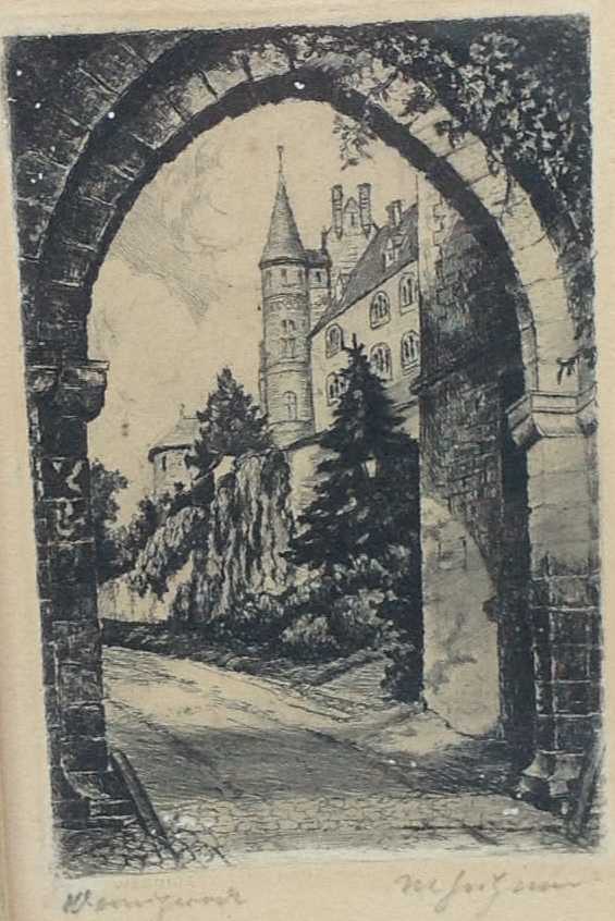 Niet of onleesbaar gesigneerd - C2101-19 - Wernigerode im Harz kopen? Bied vanaf 1!