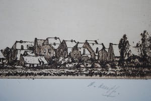 Herman Heuff - - Veere - - ets 1920 kopen? Bied vanaf 50!