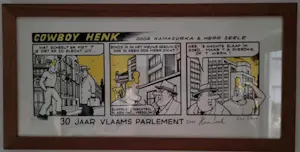 Herr Seele - Litho, affiche en kalender cowboy Henk kopen? Bied vanaf 450!