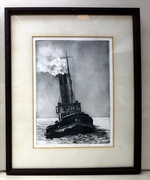 Bart Reindersma - "Sleper in het ijs" en "Tjalk aan de wind" kopen? Bied vanaf 45!