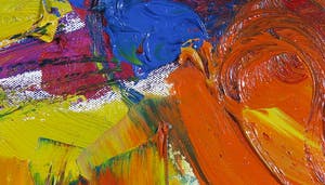 Jan te Wierik - Olieverf op doek, Z.T. Fabeldier - Ingelijst (Groot) kopen? Bied vanaf 2600!