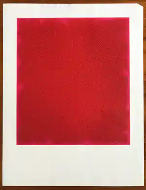 Bernd Berner - Gesigneerde kleurenlithografie - 1971 - 1/100 verkocht voor € 115!