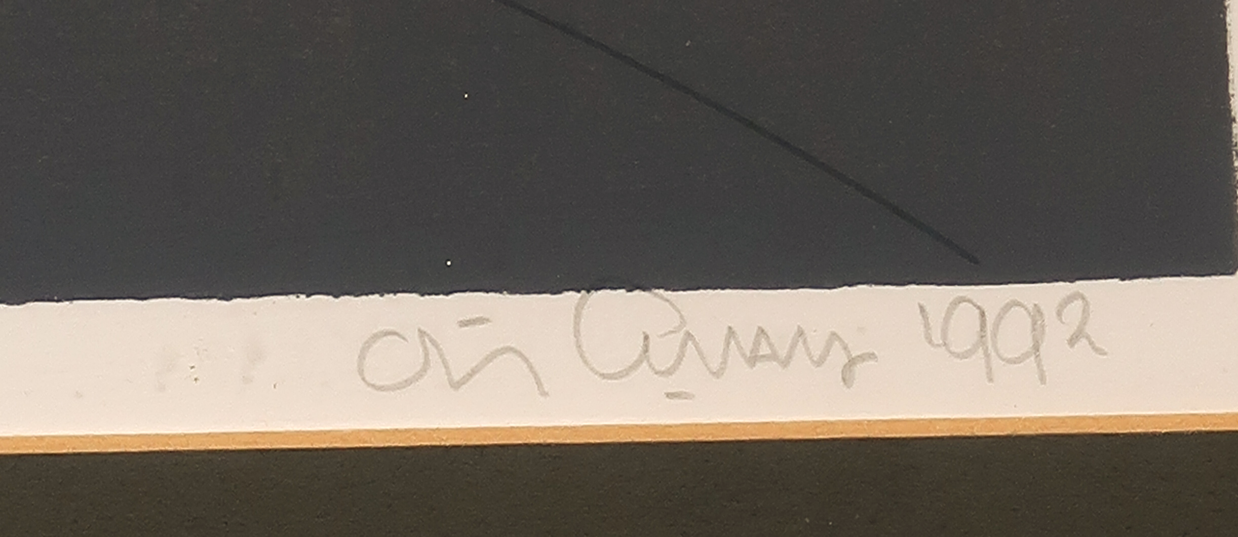 Niet of onleesbaar gesigneerd - Zeefdruk, Brug - Ingelijst kopen? Bied vanaf 1!