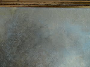 Theodorus van Oorschot - Ingelijst, olieverf op doek , Brabants landschap met paard - ca. 1940-1950 kopen? Bied vanaf 100!