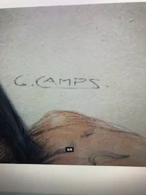 Gaspar Camps Y Junyent - Spaanse dame. kopen? Bied vanaf 45!