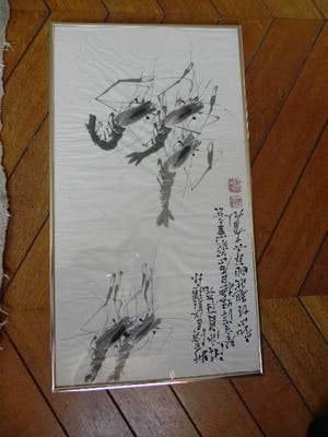 Niet of onleesbaar gesigneerd - "Shrimps" kopen? Bied vanaf 1!