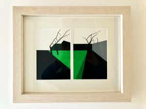 Mark Cohen - Zeefdruk 1a 1b verkocht voor € 65!