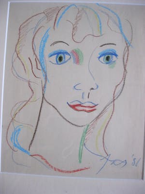 JAS - Portret van een dame kopen? Bied vanaf 45!