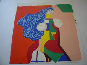 Frank Rosen - Zeefdruk uit 1988, titel, "A Love You". kopen? Bied vanaf 15!