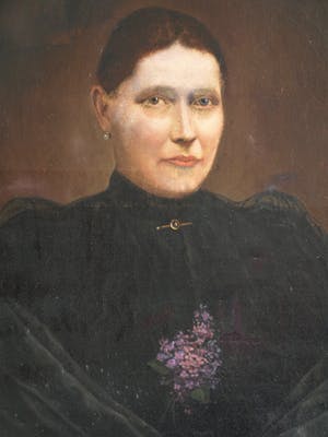 Niet of onleesbaar gesigneerd - Olieverf op doek, “Portret vrouw” – gesigneerd – oud – 65 x 54 cm. kopen? Bied vanaf 1!