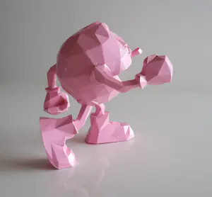 Richard Orlinski - Sculptuur Pac-Man Roze kopen? Bied vanaf 85!