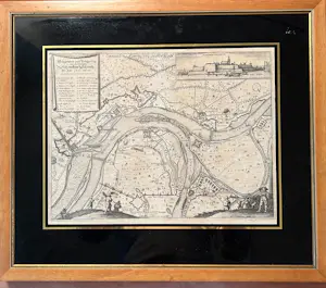 AcheterMatthäus Merian - Schencken Schanz (Kopergravure)? Enchérissez de 35!