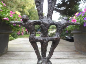 John Bier - De acrobaten groot beeld! kopen? Bied vanaf 159!