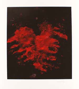 Armando - Kleurengiclee FLUGEL I Handgesigneerd. verkocht voor € 159!