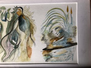 Niet of onleesbaar gesigneerd - Een met de natuur kopen? Bied vanaf 1!