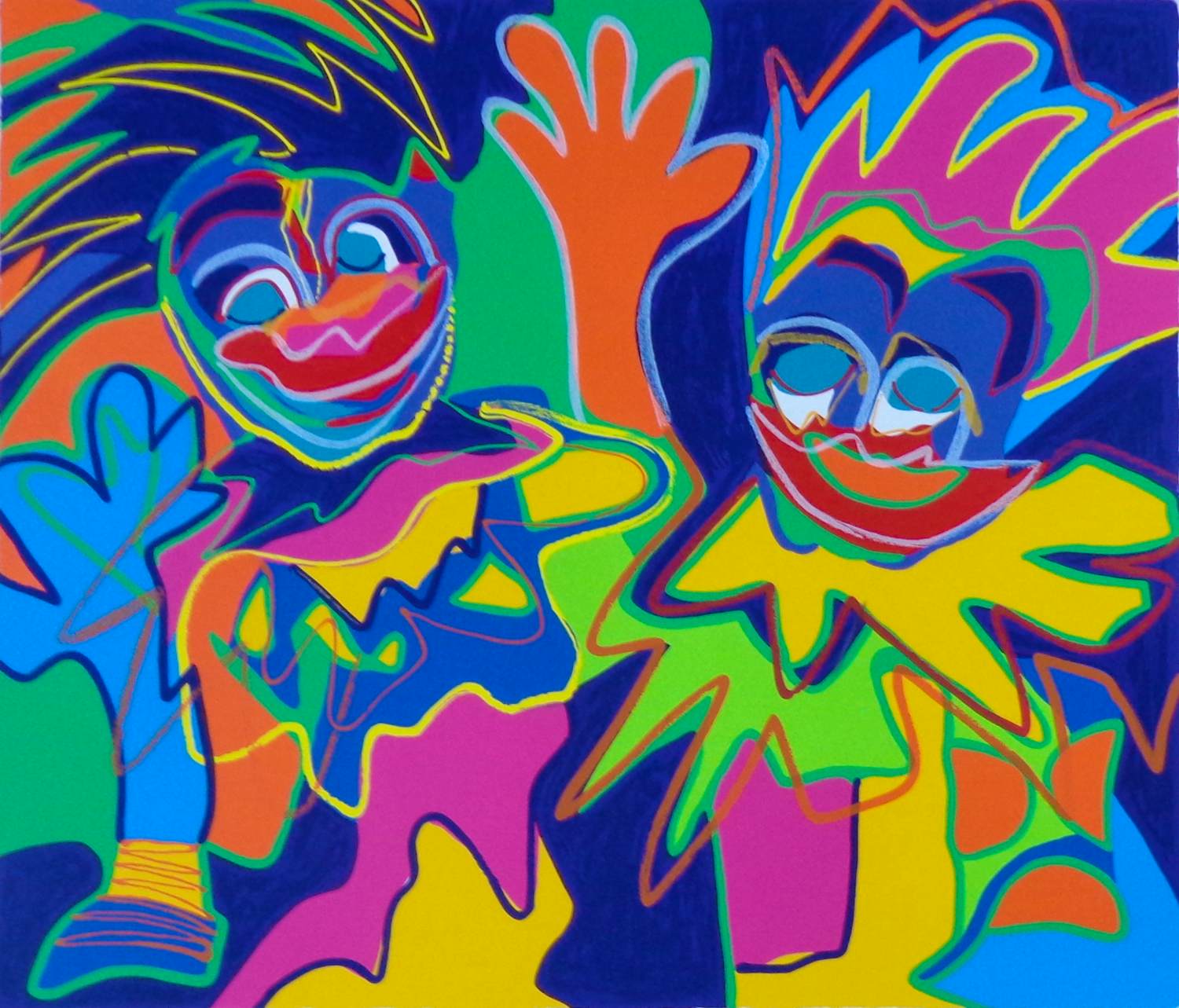 Marianne Naerebout - WORLDS / KLEURZEEFDRUK / 69x78cm / SIG / KARTON kopen? Bied vanaf 45!