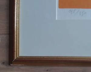 Corneille - " Vol d' Oiseaux ". Grote en kleurrijke zeefdruk uit 1985. kopen? Bied vanaf 345!