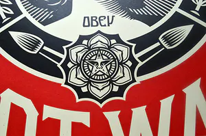 Shepard Fairey - Make Art Not War kopen? Bied vanaf 1!