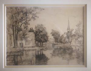 J.A. Hesterman (jr.) - Riviergezicht. Woubrugge. kopen? Bied vanaf 1!