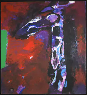 Nico Molenkamp - Zeefdruk, Giraffe kopen? Bied vanaf 1!