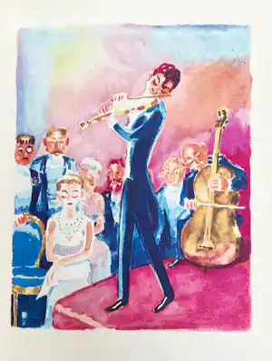Kees van Dongen - Le septuor de Vinteuil verkauft für € 45!