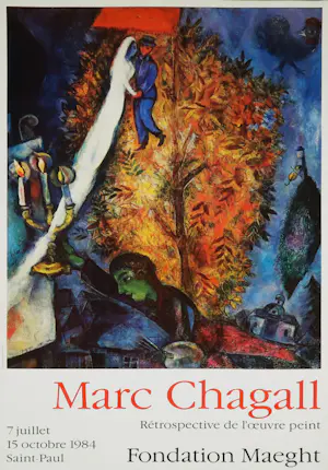 Marc Chagall - Affiche - Foundation Maeght kopen? Bied vanaf 1!