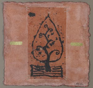 Richart Maire - Gemengde techniek op geschept papier, Arbre - Ingelijst kopen? Bied vanaf 50!