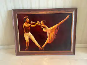 Buy Kees van Citters - Dansend echtpaar Alexandra Radius en Han Ebbelaar? Bid from 400!