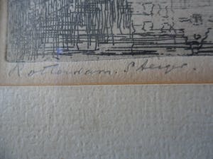 Marius Johannes Janssen - Ets. Steiger Rotterdam. kopen? Bied vanaf 25!