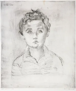 Hans van Efferen - Ets, Jim Stegeman kopen? Bied vanaf 1!