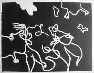 Jules Bekker - Ets "Funmakers" verkocht voor € 35!