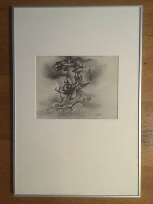 Riemko Holtrop - Potlood/pentekening op papier kopen? Bied vanaf 85!