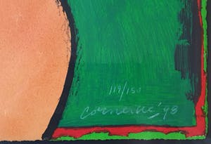 Corneille - "Le chat sur la tête" - Groot - Imposant ingelijst (Nieuw) kopen? Bied vanaf 650!