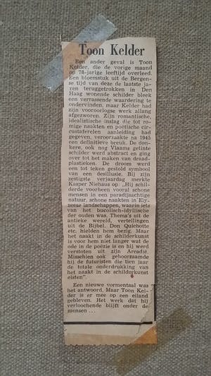 Toon Kelder - Olieverf op doek - Stilleven kopen? Bied vanaf 550!