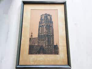 Jan Sirks - St. Laurenstoren, Rotterdam verkocht voor € 35!