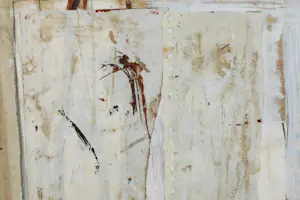 Otto Hetterscheid - Gouache en collage, Zonder titel - Ingelijst kopen? Bied vanaf 50!