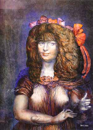 Ernst Fuchs - Lolita verkocht voor € 45!