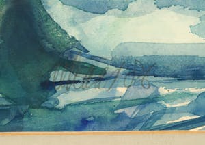 Toon de Haas - Aquarel, Stilleven met bloemen - Ingelijst kopen? Bied vanaf 20!