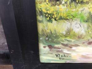 Henk Poeder - Landschap op de Veluwe met veel Brem kopen? Bied vanaf 50!