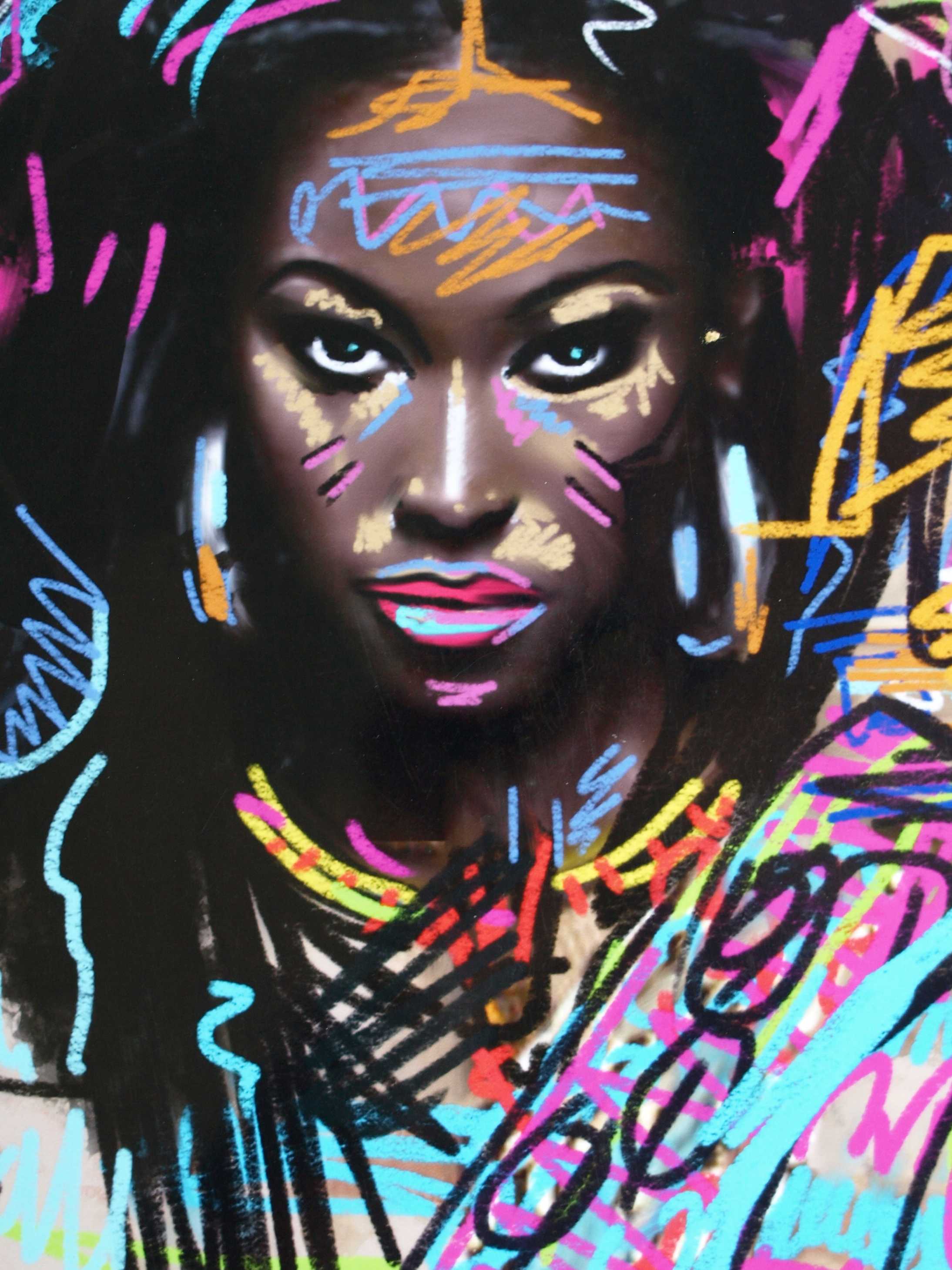 Peter Klashorst - Digitale print op fotopapier – Vrouw – gesigneerd - 2014 kopen? Bied vanaf 1!