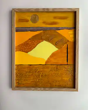 Buy Ronald Boonacker - Italiaans Landschap (certificaat van echtheid)? Bid from 150!
