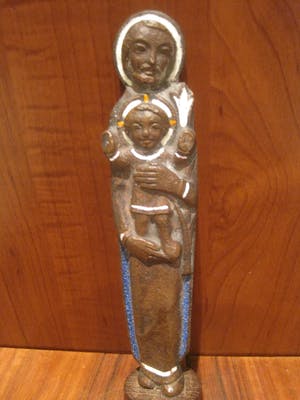 Heiligenbeeld - Heilige Jozef met Kind. kopen? Bied vanaf 50!