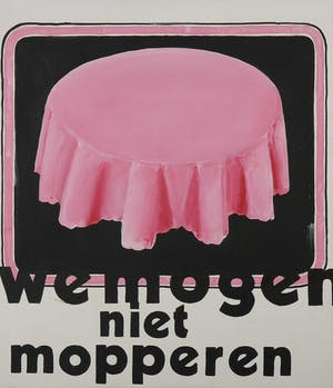 Rene Duinkerken - Acryl op doek, We mogen niet mopperen - Ingelijst kopen? Bied vanaf 50!
